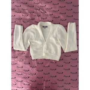 Urban Outfitters Dina Cardigan in Ivory